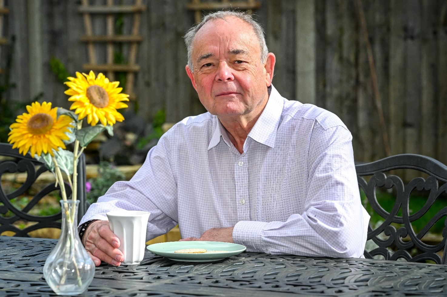 April Lunch with Peter Cowley